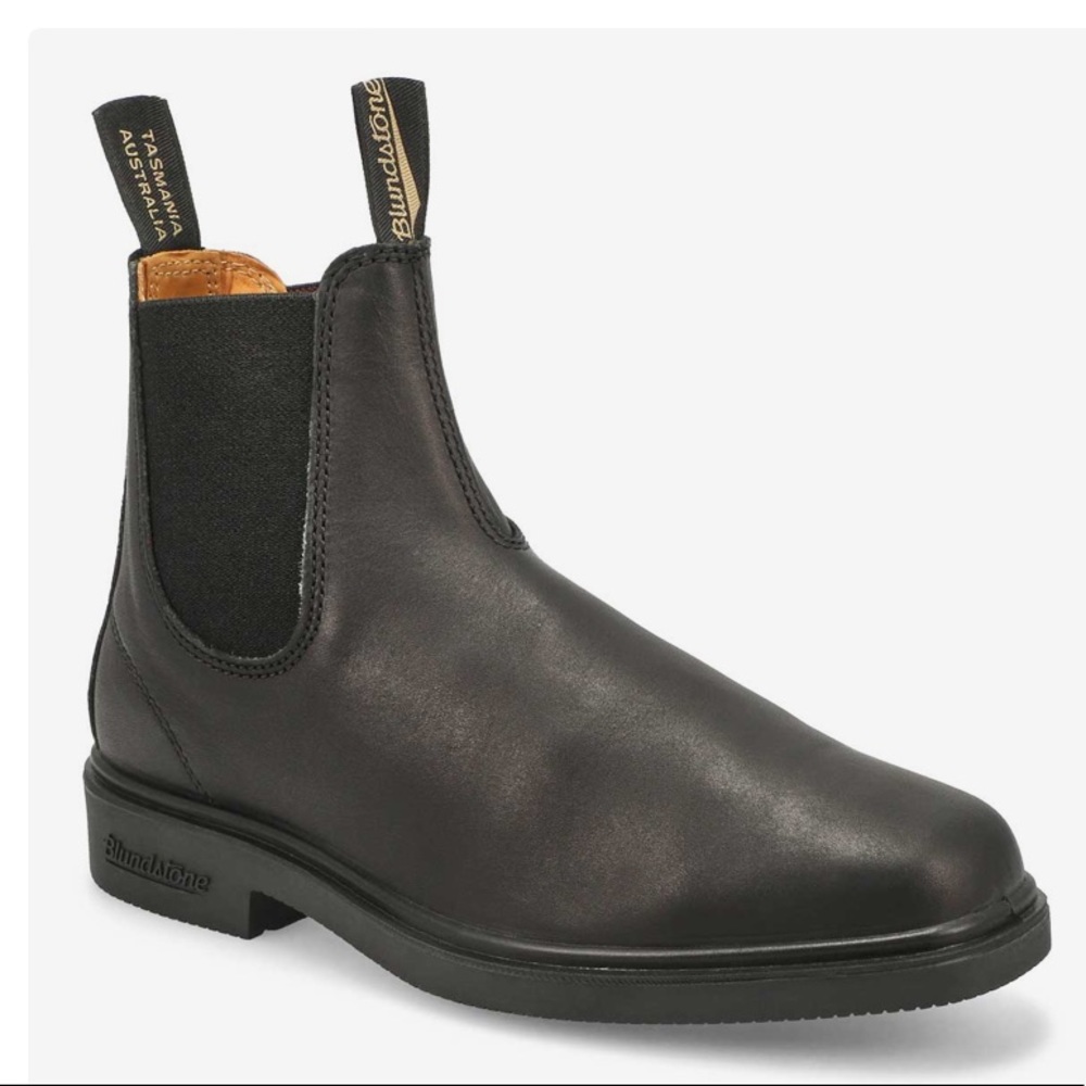 Blundstone - black, square toe 8-8.5US